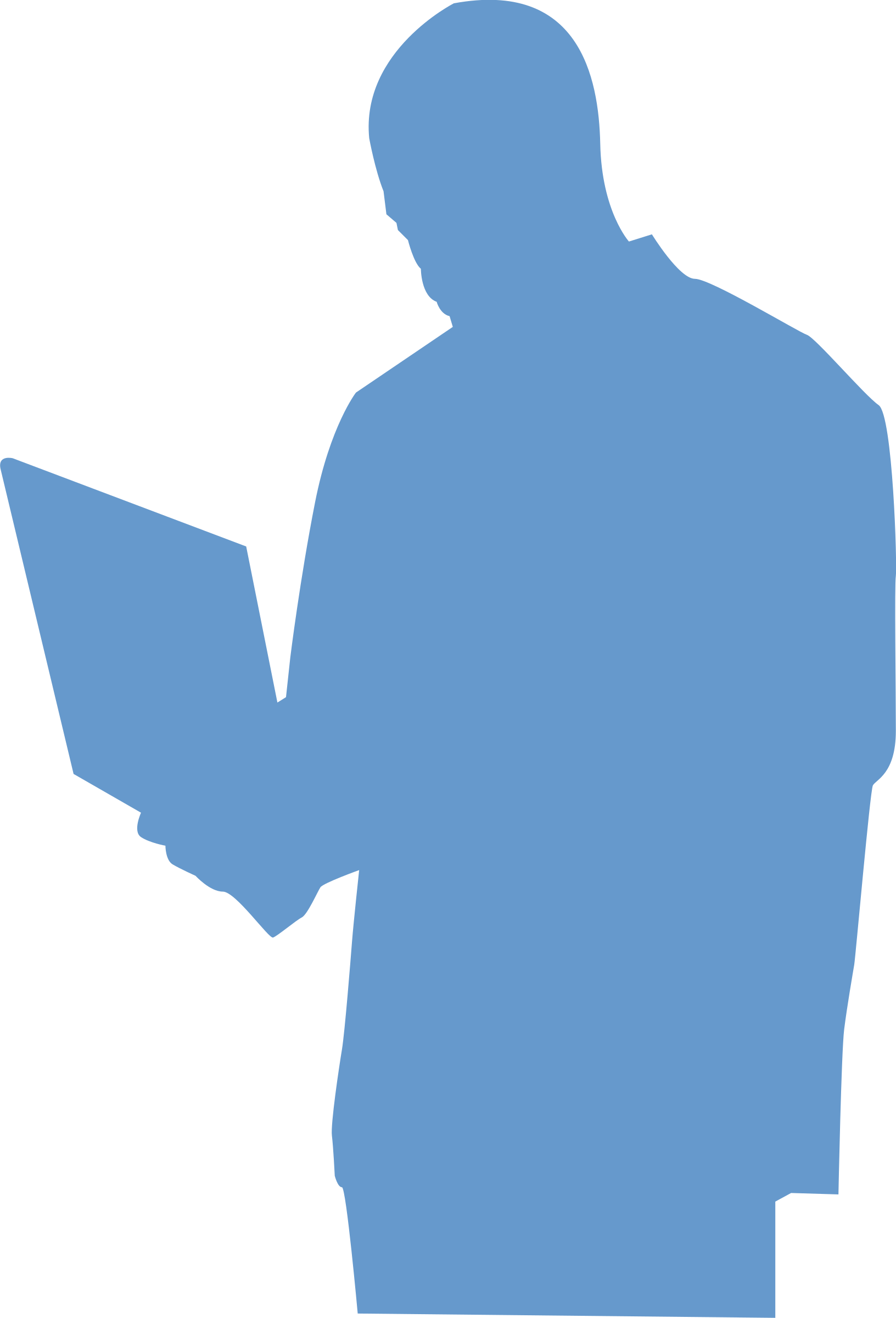 Big Image - Man Using Laptop Clipart (1632x2400), Png Download