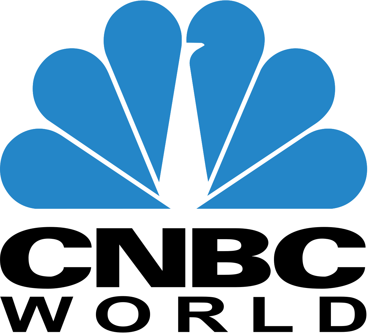 Cnbc World Logo Png (1200x1088), Png Download