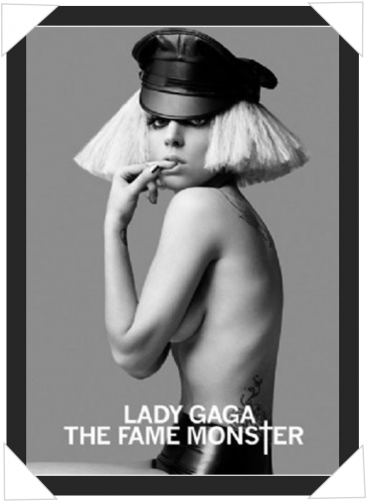#445 - Lady Gaga The Fame Monster Era (500x500), Png Download