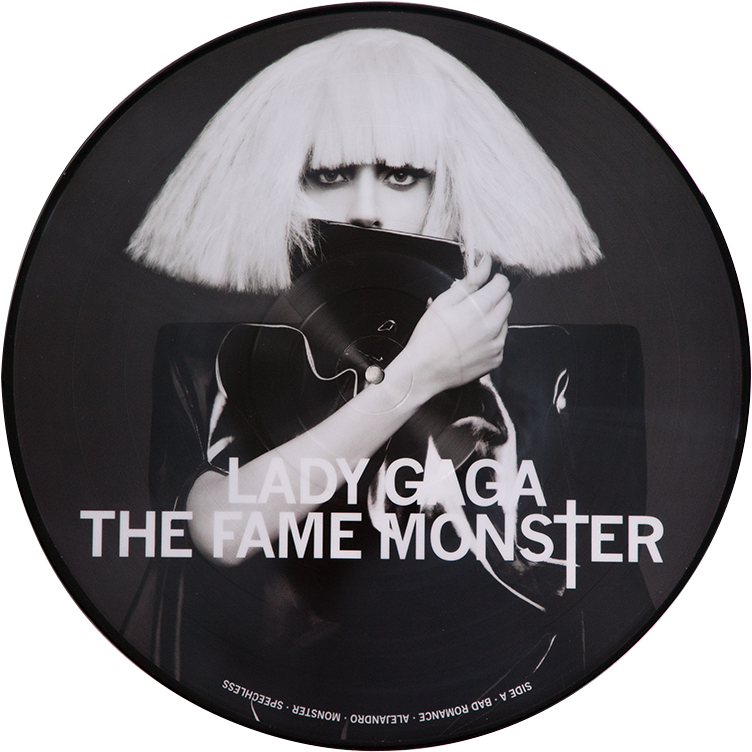 The Fame Monster Lp Vinyl (1000x1000), Png Download