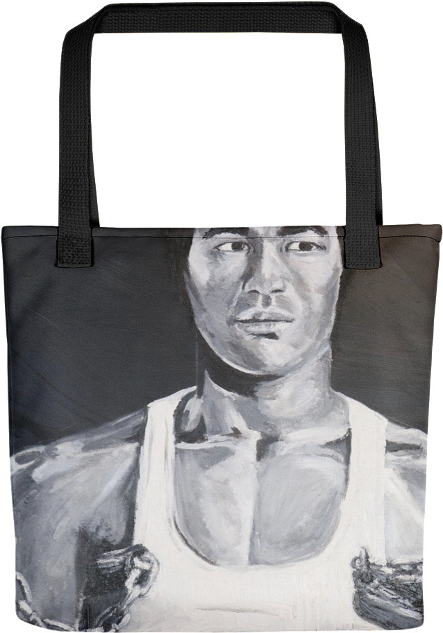 Bruce Lee Icons Of The 70's Tote - Tote Bag (1000x1000), Png Download