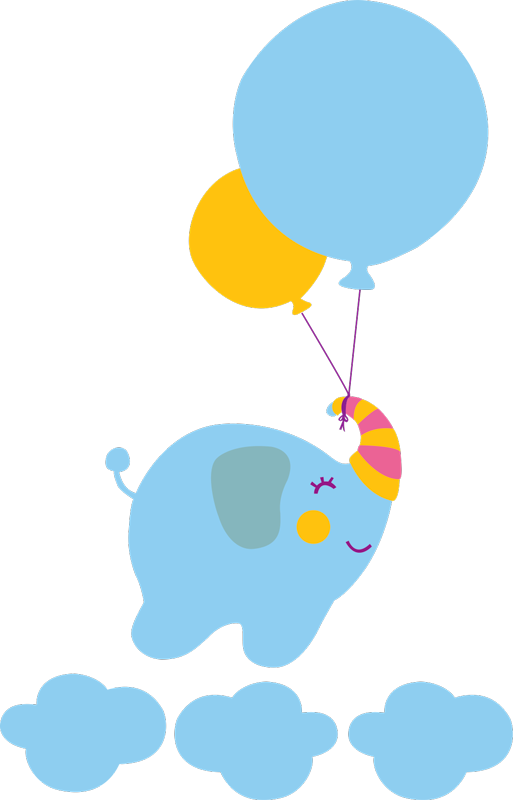 Elephant Blue Png (513x800), Png Download