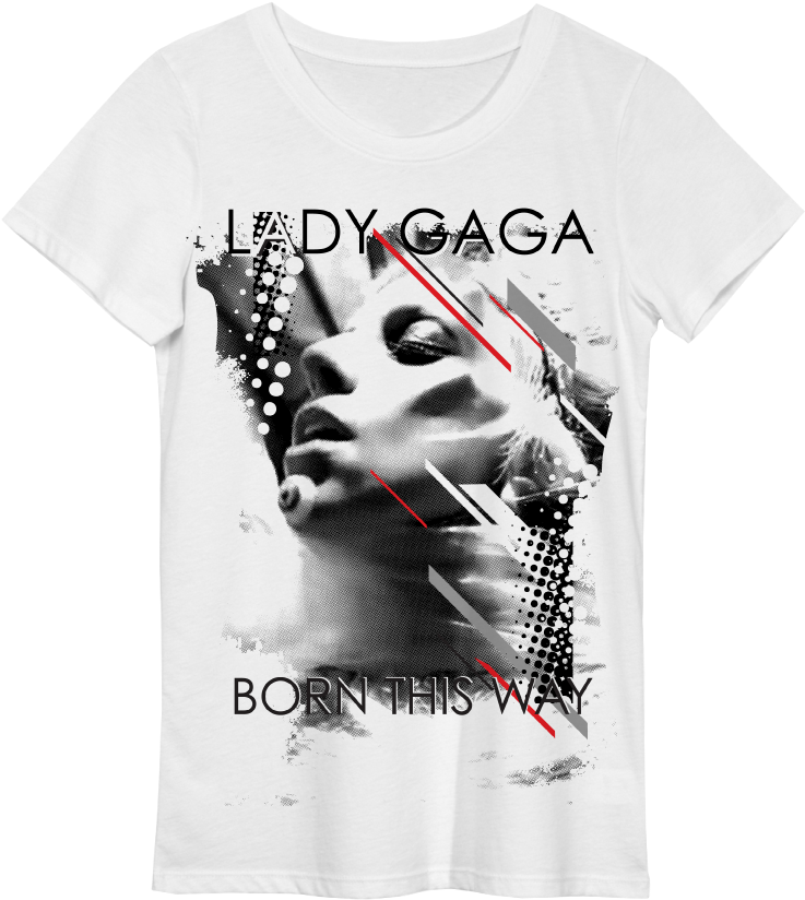 Gaga Tee (880x938), Png Download