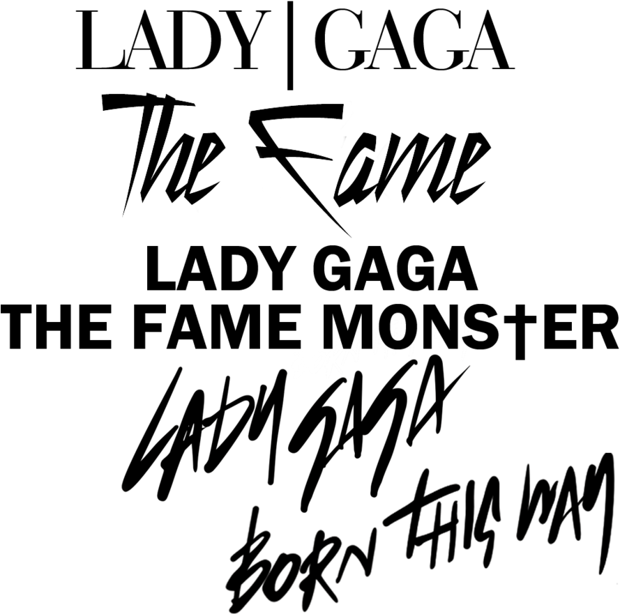 Liked Like Share - Lady Gaga The Fame Logo (894x894), Png Download