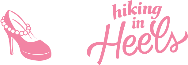 Hiking In Heels Logo (1000x268), Png Download