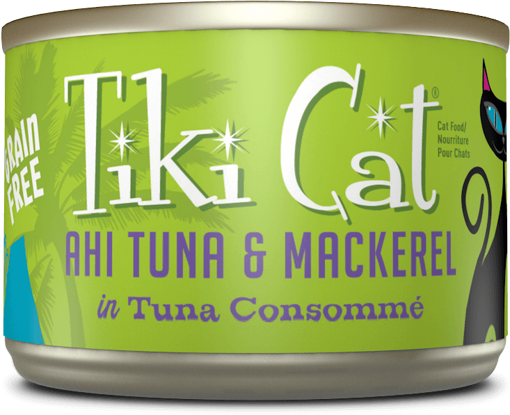 Tiki Cat Hawaiian Grill Ahi Tuna Wet Cat Food, 6 Oz., (842x720), Png Download