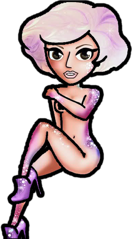 Clip Art Lady Gaga Love Game Caricatura Png By Nosotrosamamosaladyg - Lady Gaga Love Game Cartoon (600x800), Png Download