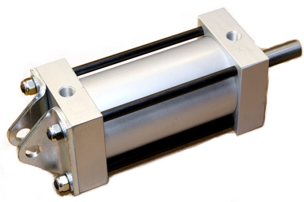 Tailgate Lock Pneumatic Cylinders - Pneumatic Cylinder Price (606x394), Png Download