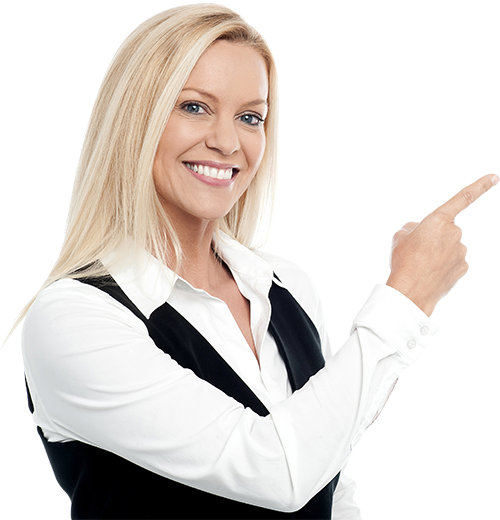 Seo Pointing - Businessperson (500x520), Png Download