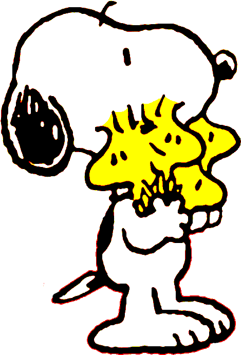 Snoopy And Friends Png (501x748), Png Download