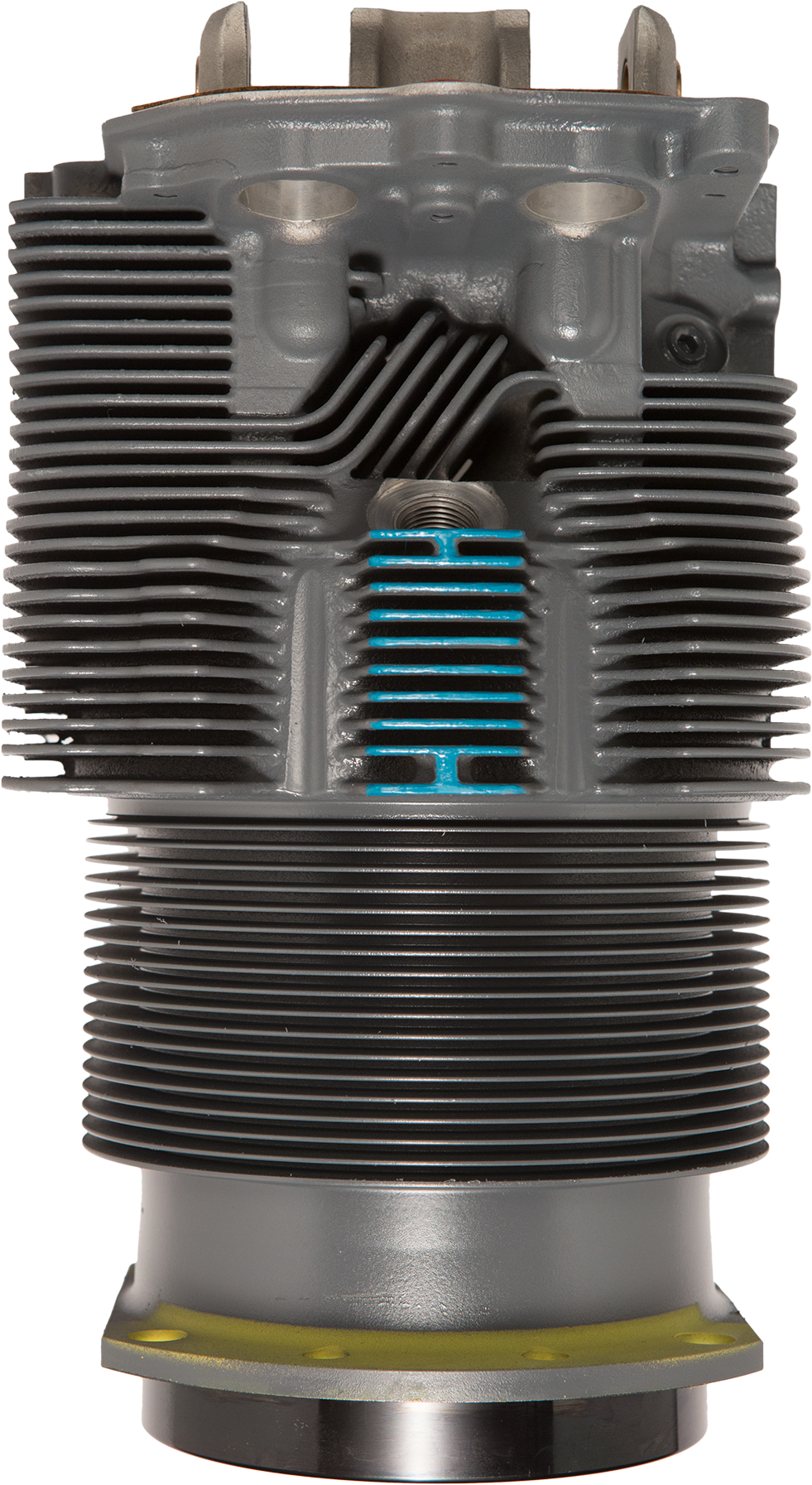 Nitriding Toughens The Surface - Lycoming Nitrided Cylinders (1442x1923), Png Download