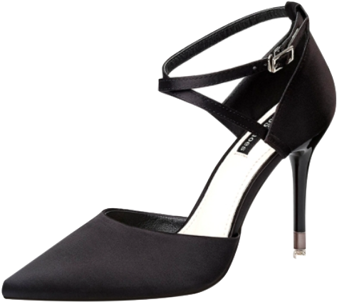 Find The First Five Items At Michael's And The Heels - Cheap Women's Pumps High Heel Pointed Toe Solid Color (507x494), Png Download
