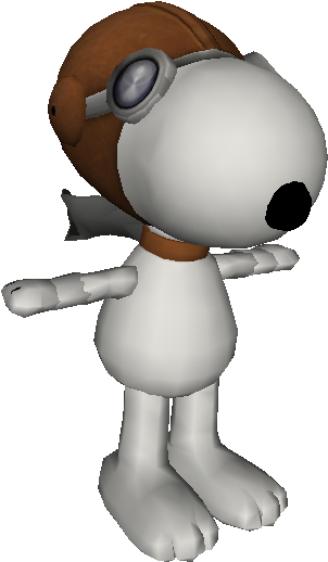 Download Zip Archive - Snoopy The Models Resource (750x650), Png Download