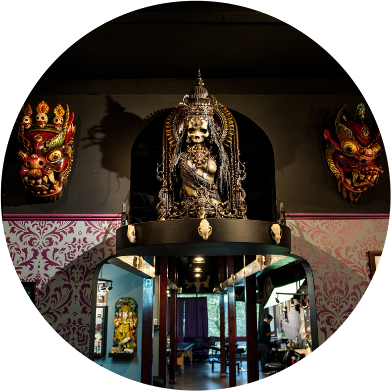 Brandon Hildebrandt Dead Gods Tattoo In Tigard (800x800), Png Download