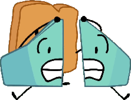 Dead Body - Foldy Dead Bfdi (444x338), Png Download