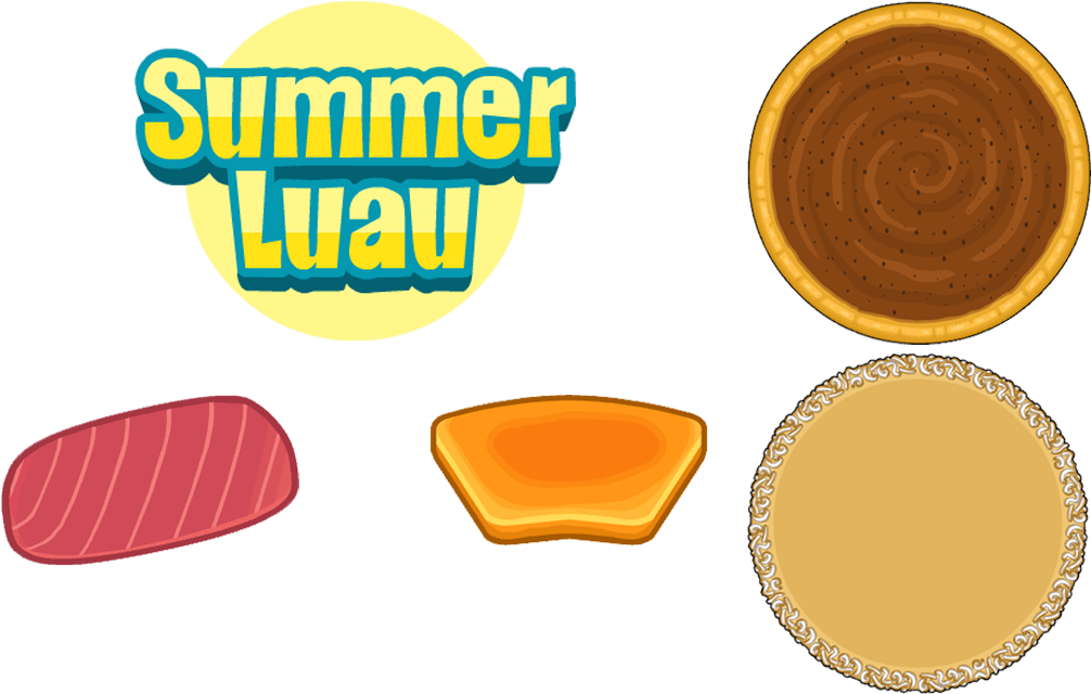 Summer Luau Ingredients - High-definition Television (1080x650), Png Download
