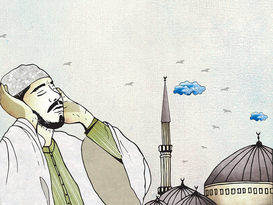 The Hindu Woman Who Found Her Freedom In The Sound - Illustration (900x675), Png Download