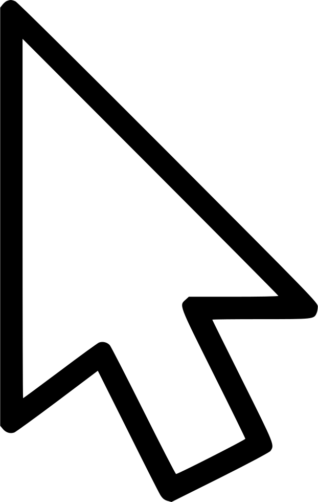 Mouse Pointer Comments - Mouse Pointer (622x980), Png Download