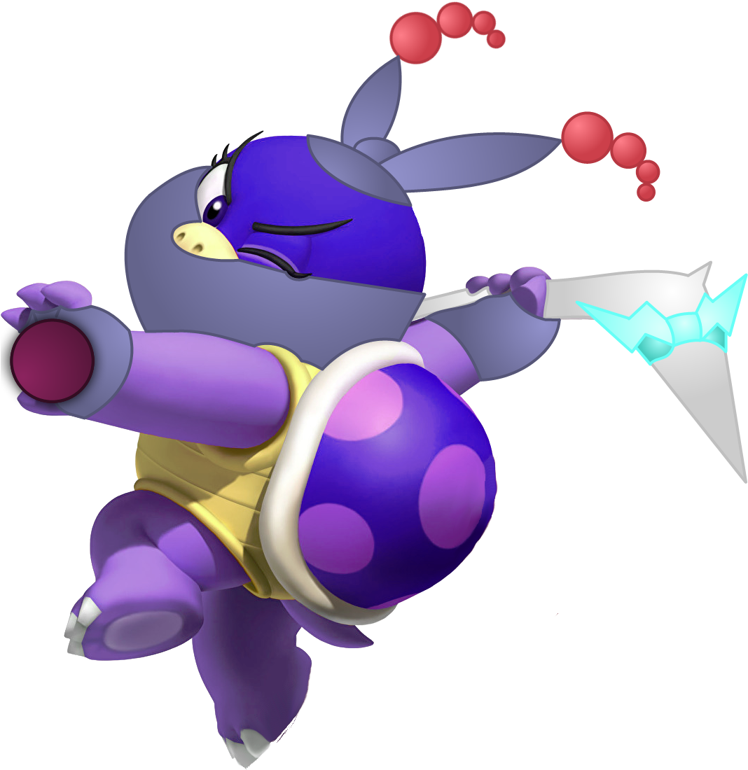 Master Pom Pom - Wendy O Koopa Lesbian (1068x1200), Png Download