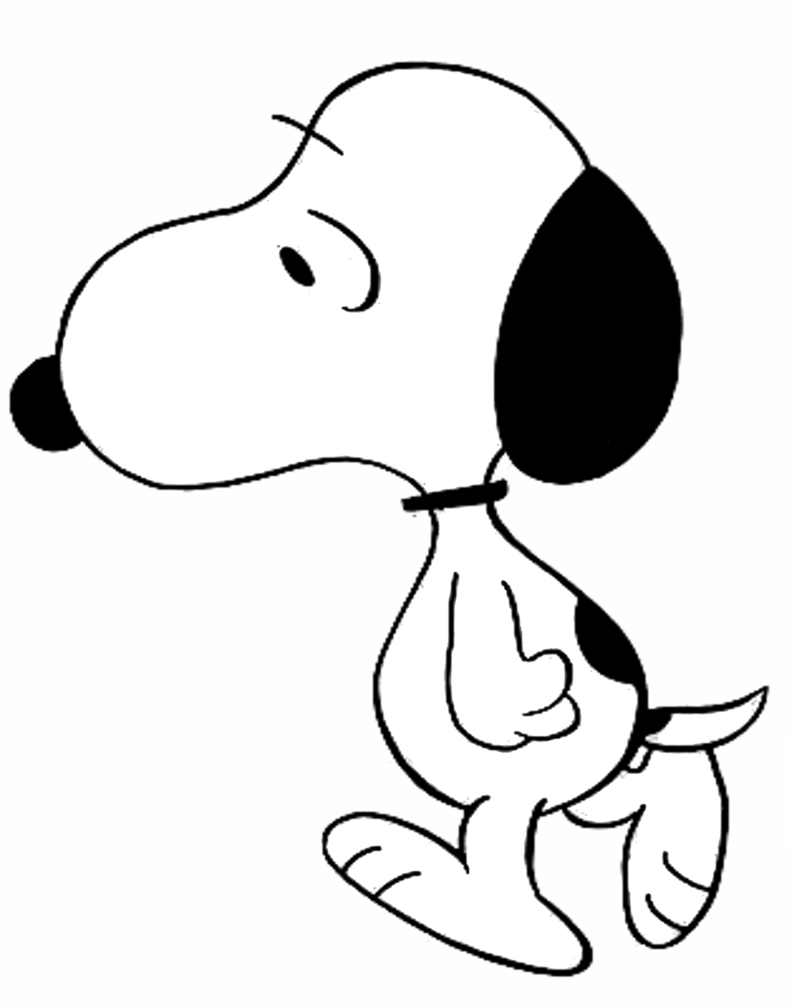 Download Snoopy Walking Png Clipart Snoopy Woodstock - Snoopy Walking (794x1007), Png Download