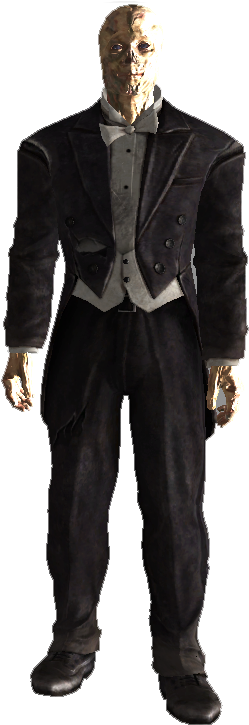 The Vault Fallout Wiki - Fallout New Vegas Dean's Tuxedo (300x735), Png Download