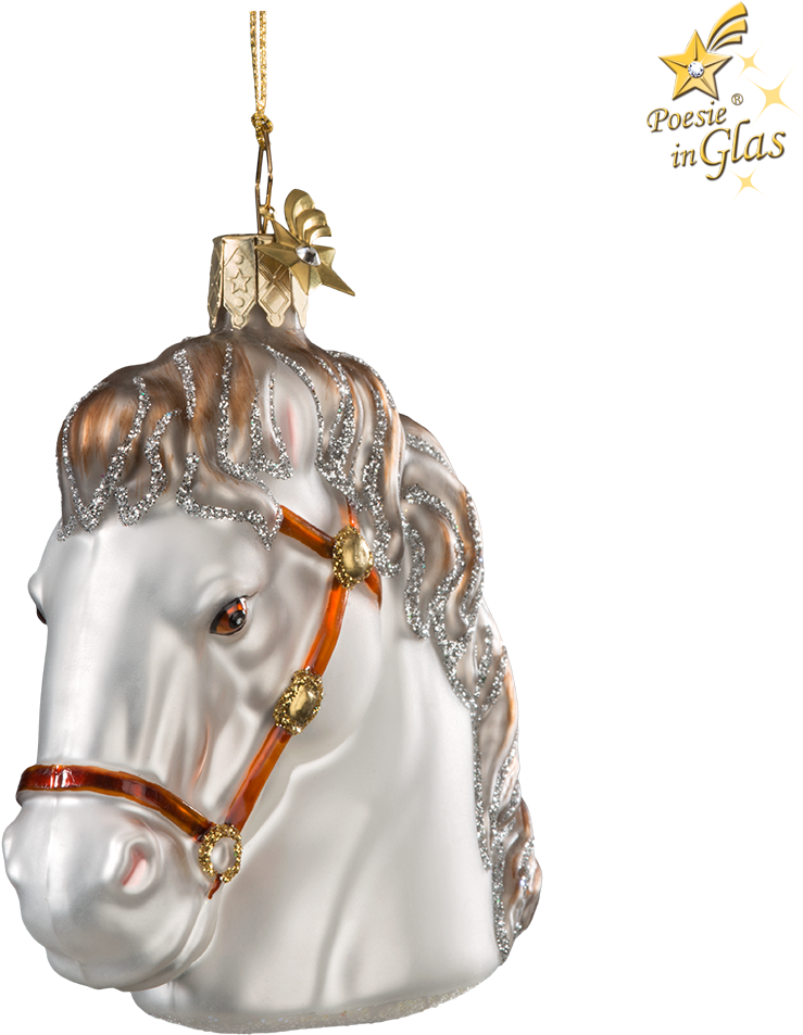 Horse Head White - Stallion (1000x1000), Png Download
