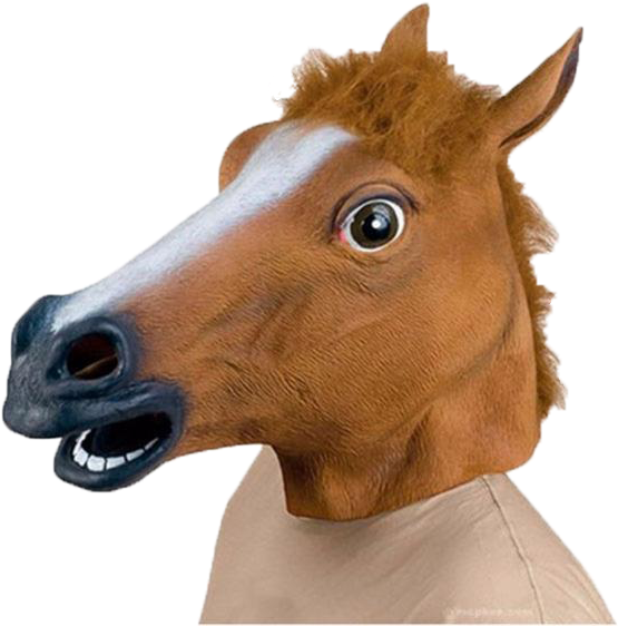 Download Load Image Into Gallery Viewer, Horse Head Mask Halloween