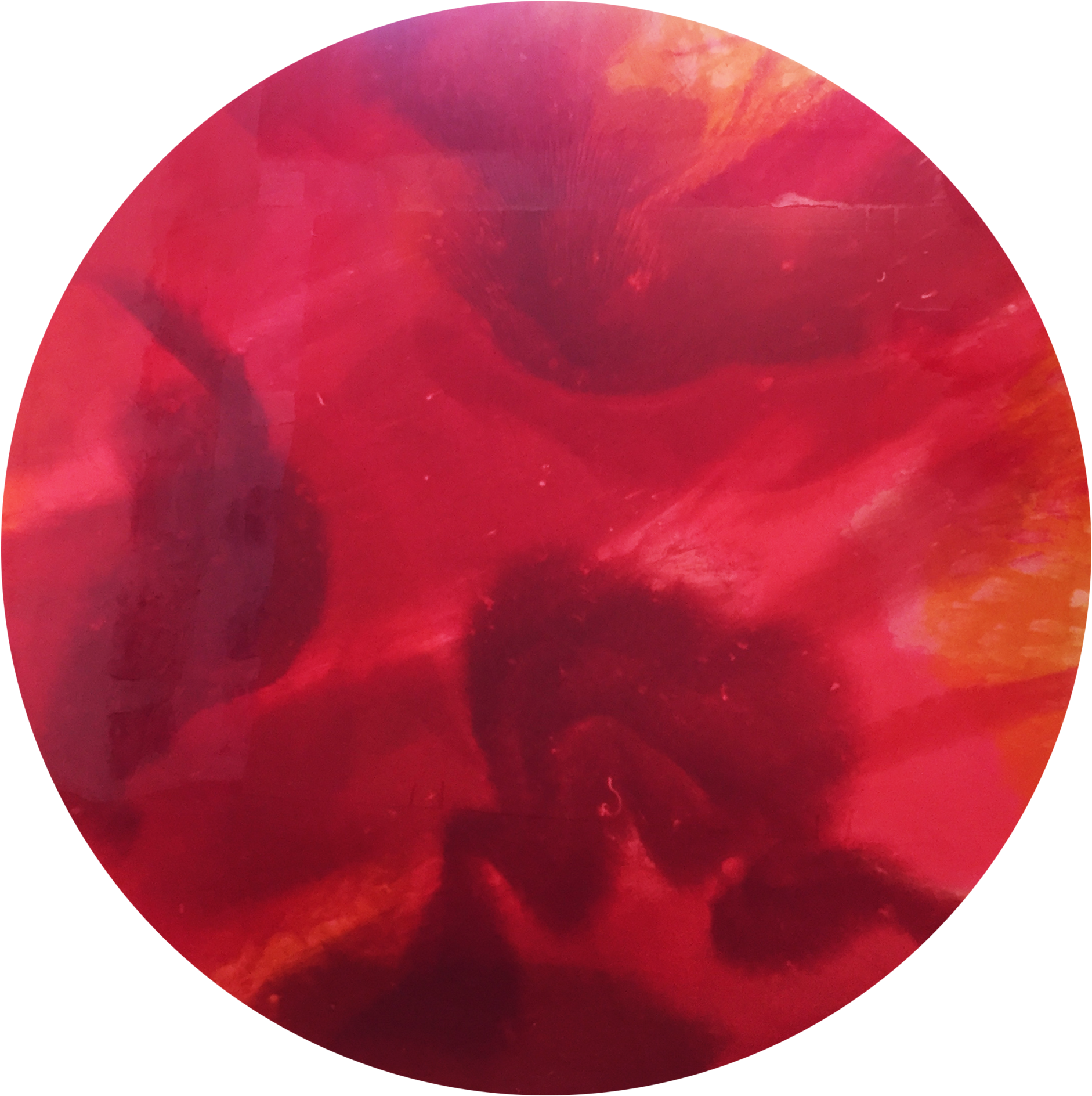Sealed With A Kiss - Circle (2027x2048), Png Download