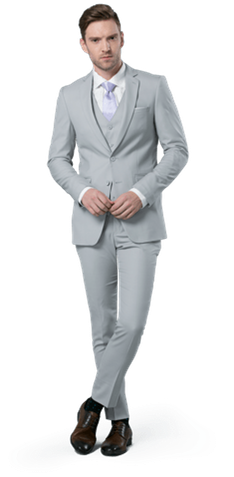 Online Tuxedo Rentals - Formal Attire Background White Man (342x513), Png Download