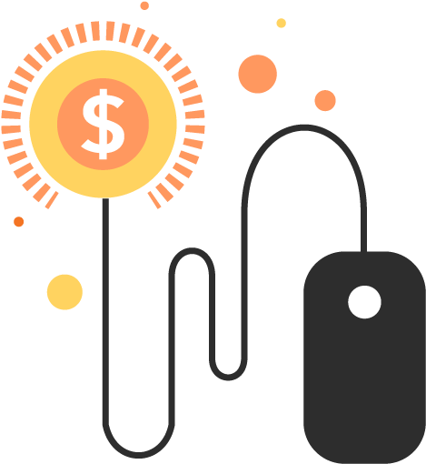 Pay Per Click Management Services - Prezi Icon (482x520), Png Download