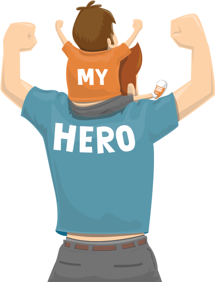 Fathers Day Png Picture - Fathers Day Images Png (450x571), Png Download