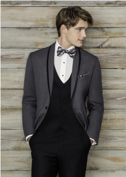 Montego Tuxedo By Jean Yves - Steel (360x360), Png Download