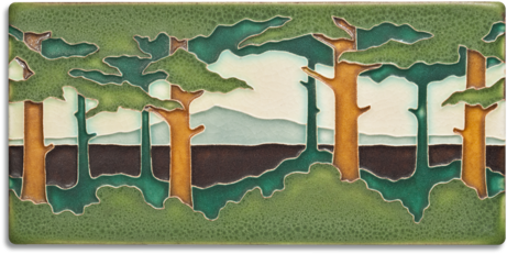 Pine Landscape - Tile (480x480), Png Download