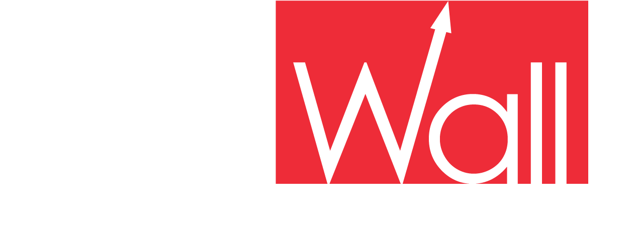 Red Wall Logo Black - Sign (1280x468), Png Download