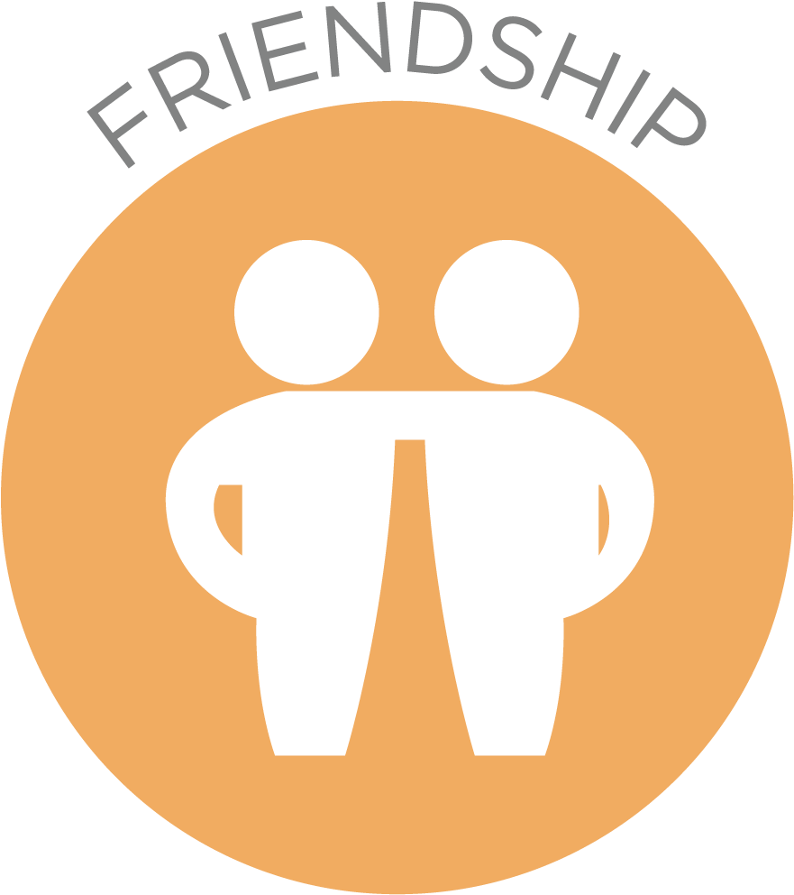 Friendship - Values In Life Symbol (1181x1181), Png Download
