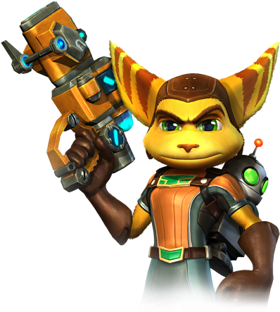 Ratchet & Clank - Ratchet And Clank Png (480x444), Png Download