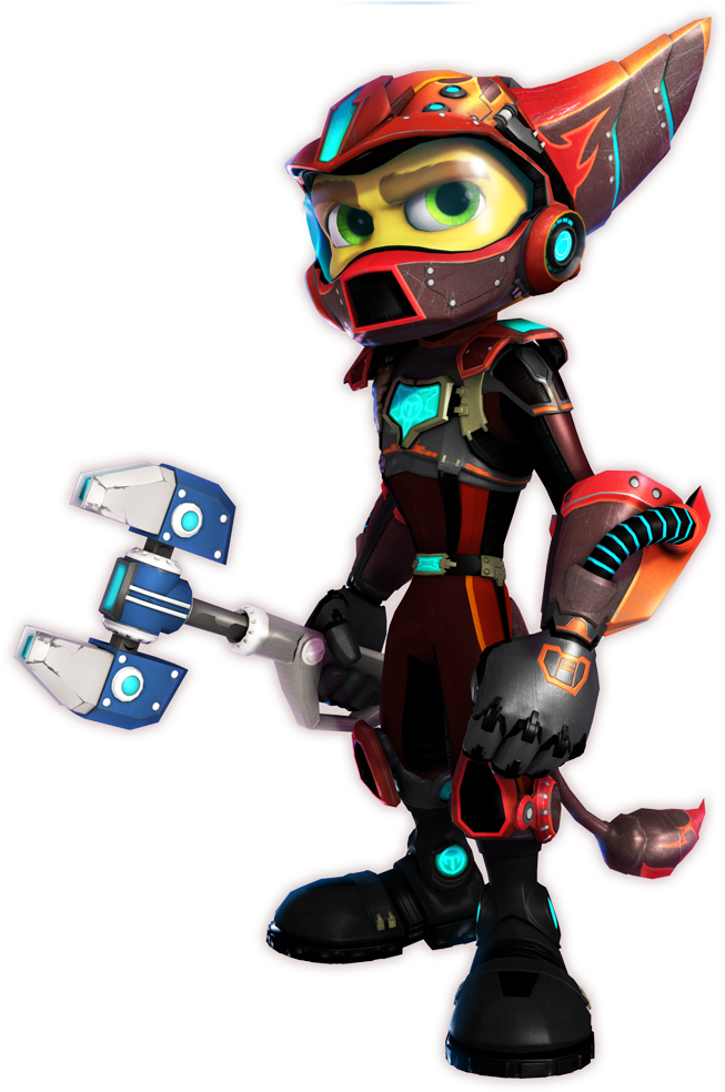 Pyronox Armor - Ratchet And Clank Png (685x988), Png Download