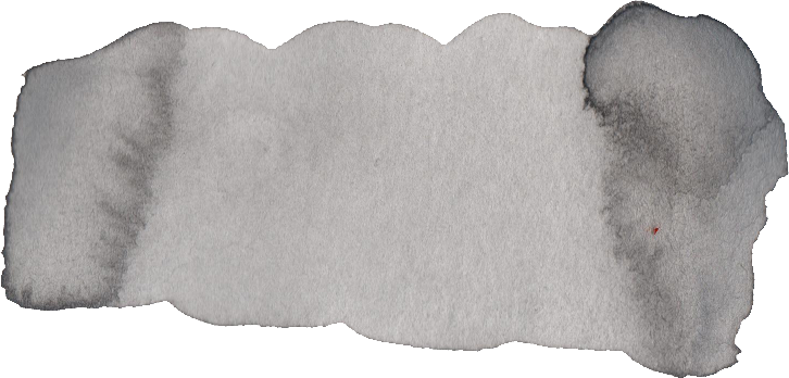 Free Download - Png Grey Watercolor Banners (726x348), Png Download