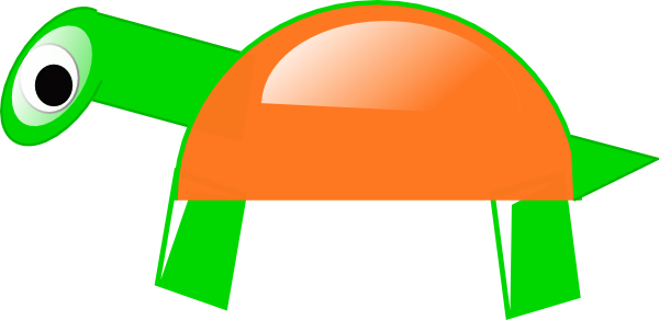 Cartoon Turtle Svg Clip Arts 600 X 292 Px (600x292), Png Download