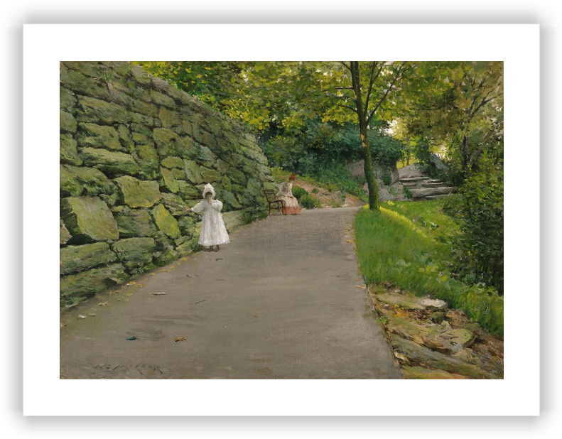 Publications And Related Products - William Merritt Chase Terrace (800x623), Png Download