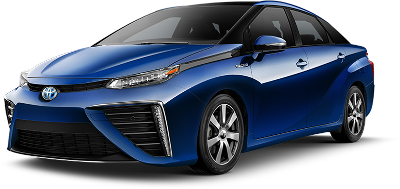 Quick Facts - Toyota Fuel Cell Car Mirai (1026x428), Png Download