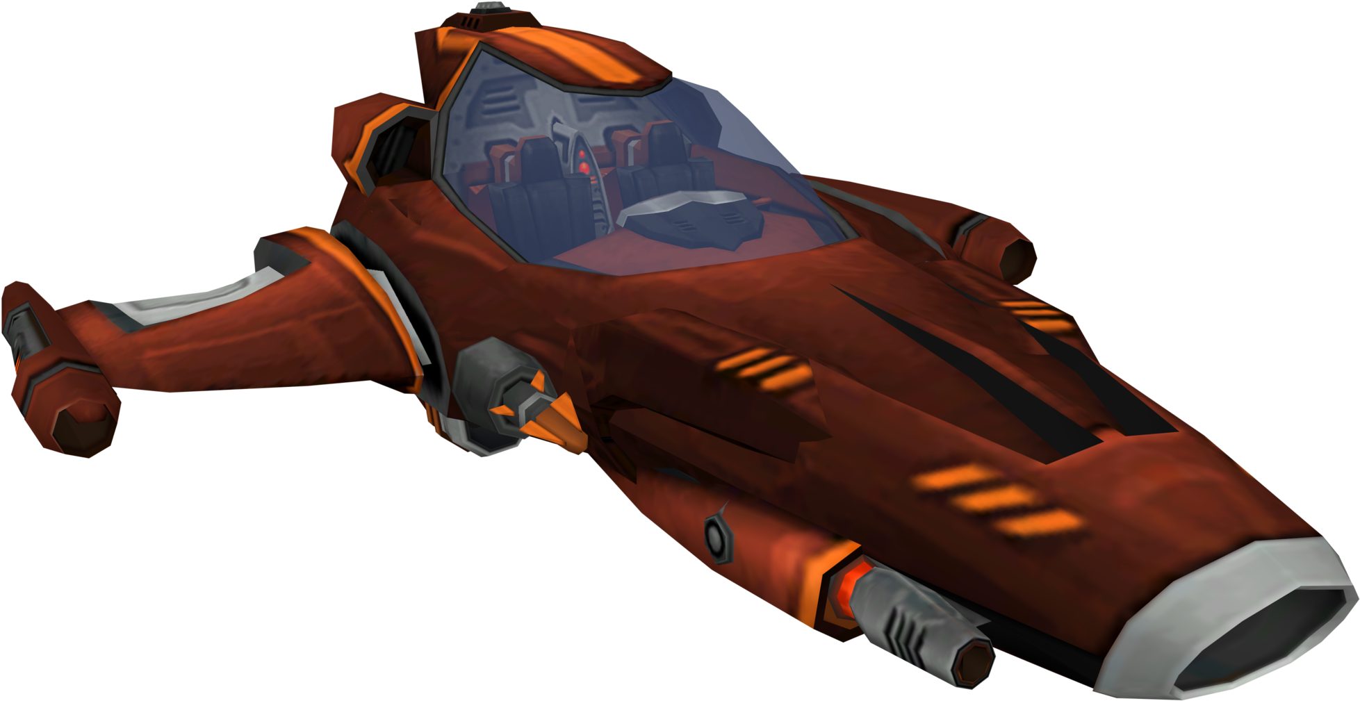 Star Explorer - Ratchet And Clank 3 Ship (2000x1066), Png Download