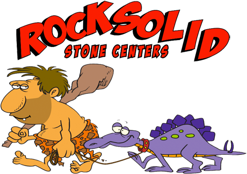 Rock Solid Stone Center - Rock Solid Stone Center Logo (578x470), Png Download