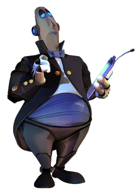 Lawrence Is The Straight Man To Nefarious' Routine, - Ratchet And Clank A Crack (475x615), Png Download