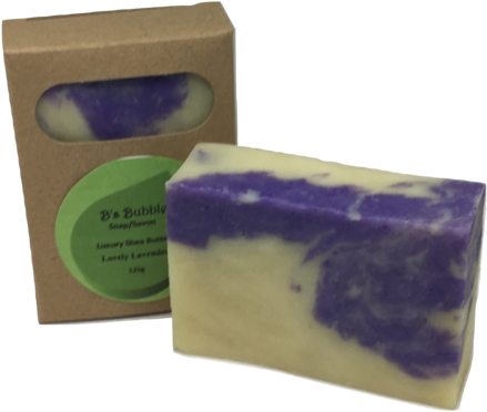 Lovely Lavender Soap - Soap (480x406), Png Download