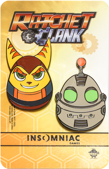 Ratchet & Clank Pin Set - Ratchet And Clank All 4 (600x600), Png Download