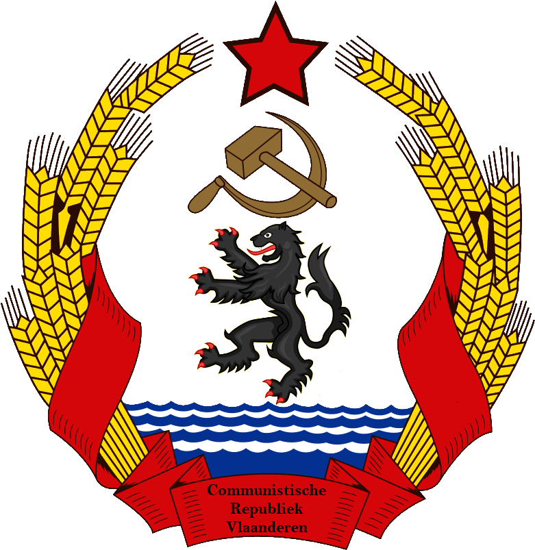 Communist Flanders Coa (800x814), Png Download