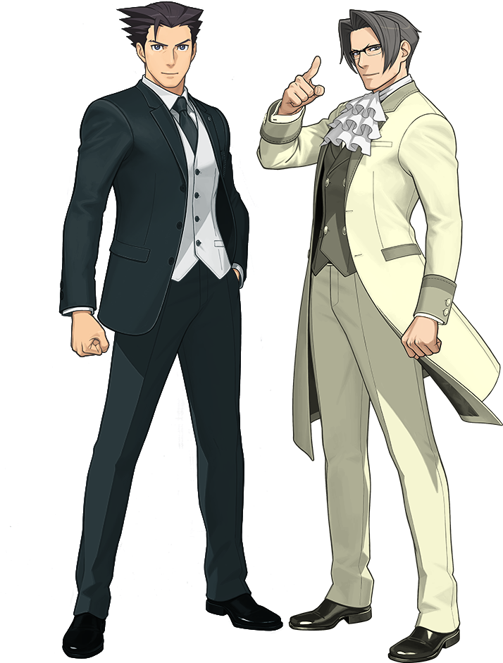 Seems I Was Bored And Have Too Many Ace Attorney Resources (780x954), Png Download