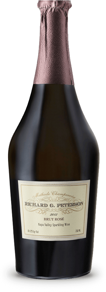 Richard G Peterson 2012 Napa Valley Sparkling Brut (400x948), Png Download
