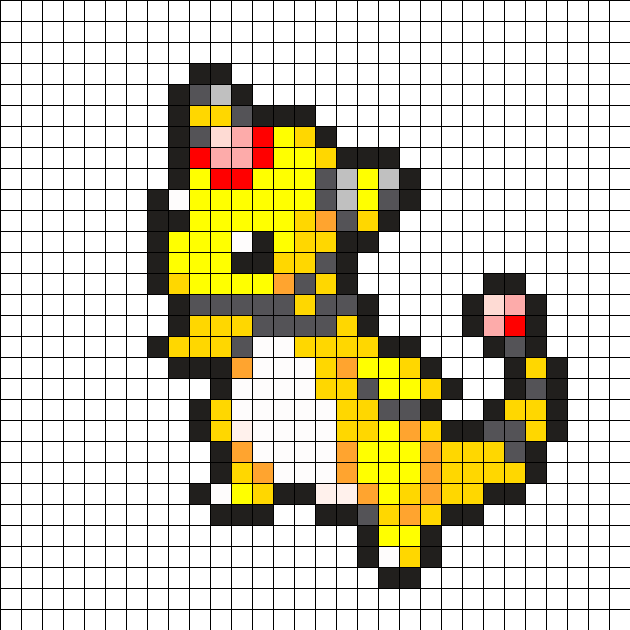 #181 Ampharos (630x630), Png Download